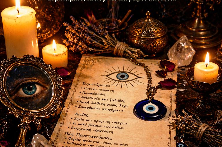 Μάτιασμα — Συμπτώματα, Αιτίες και Πώς Προστατεύεσαι